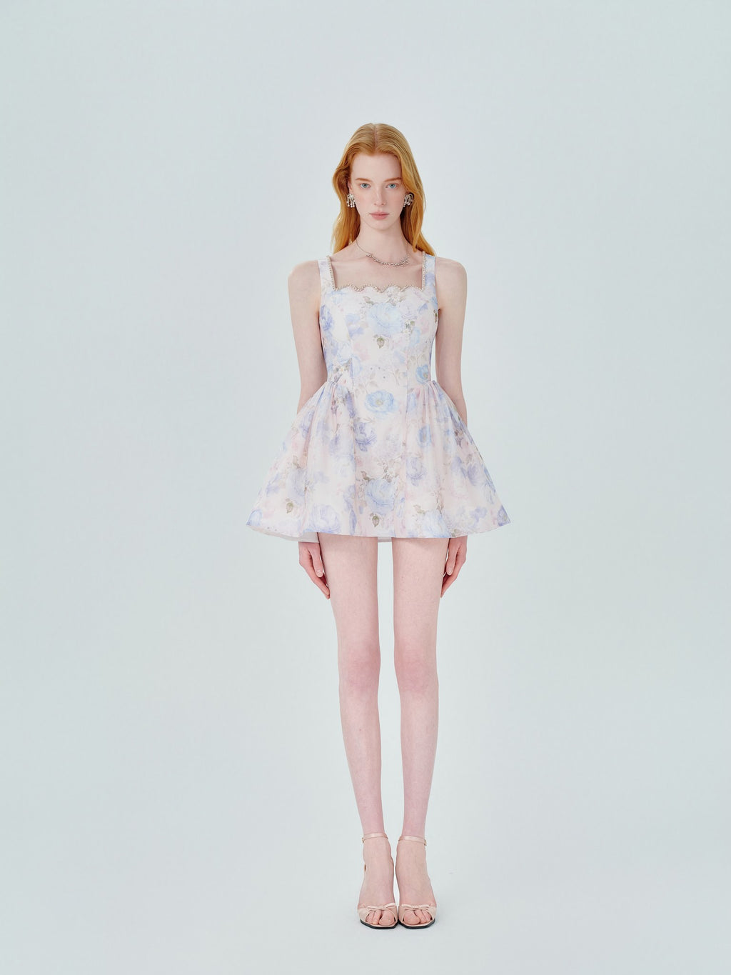 Riviera Floral Print Puffy Bustier Mini Dress lookbook cover