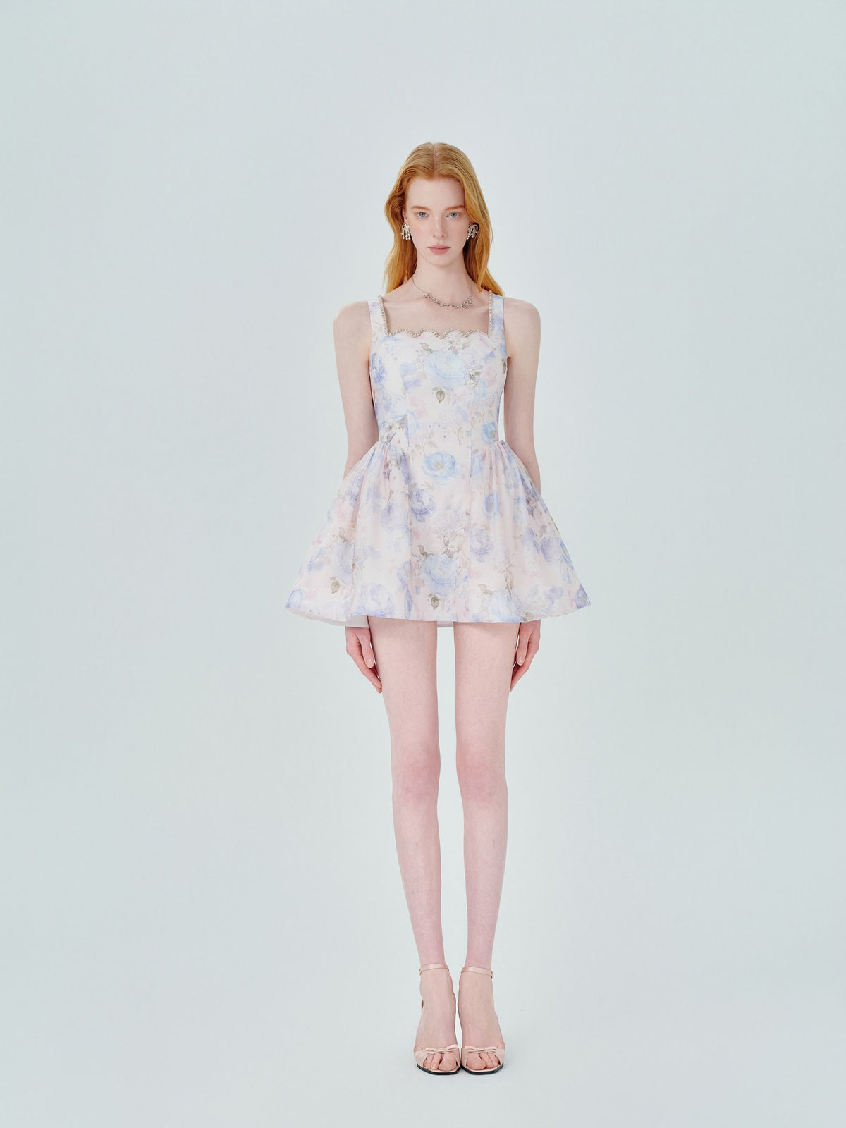 Riviera Floral Print Puffy Bustier Mini Dress lookbook cover