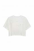Morning Muse Beaded Original T-Shirt white background
